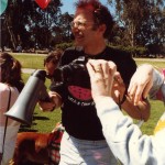 Terry Edeli at SFS Walkathon, 1980s