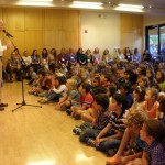 Steve Morris at the First Day of School Ceremony in 2010