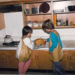 Preschool and Kindergarten students check their Hurry Up Cake to see if it’s ready. Do you reme...